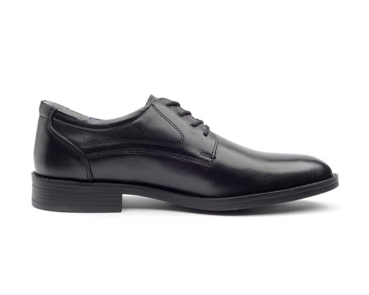 EMYCO-Zapato para hombre de vestir tipo Blucher de piel Mod  Veronesi 371003-Color Negro