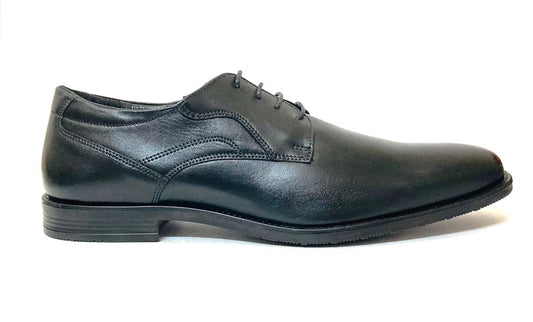 EMYCO-Zapato para hombre de vestir tipo Blucher de piel Mod Mileni 117001 -Color Negro