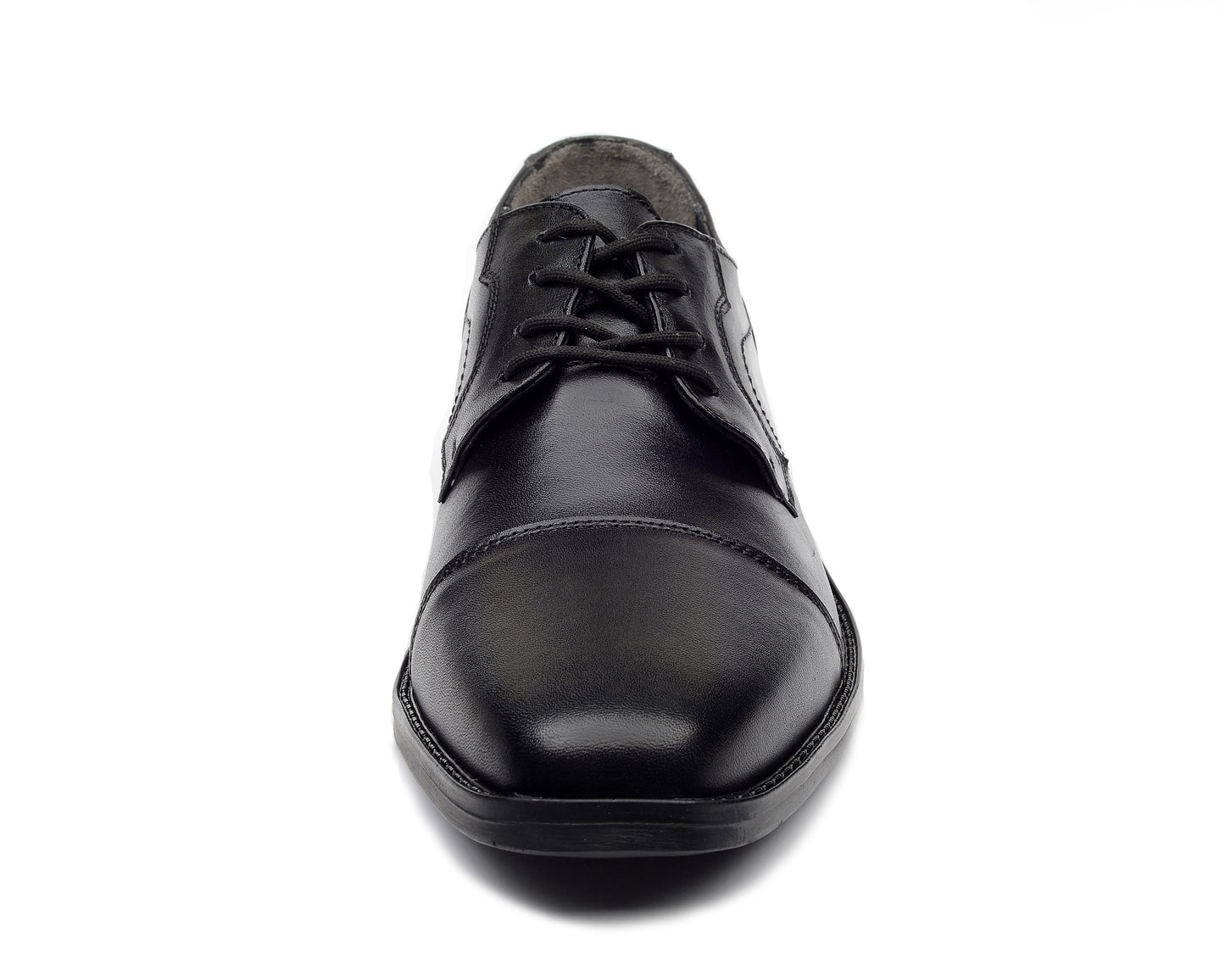 EMYCO-Zapato para hombre de vestir tipo Blucher de piel Mod Mileni 117002 -Color Negro